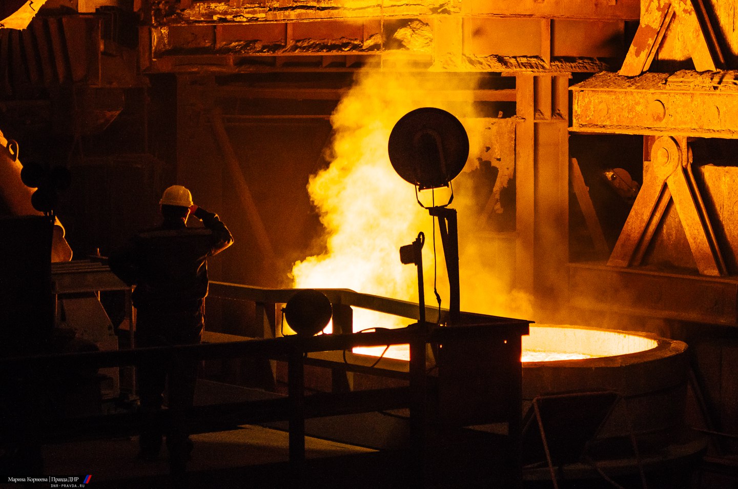 Кислородный цех Донецкий металлургический завод