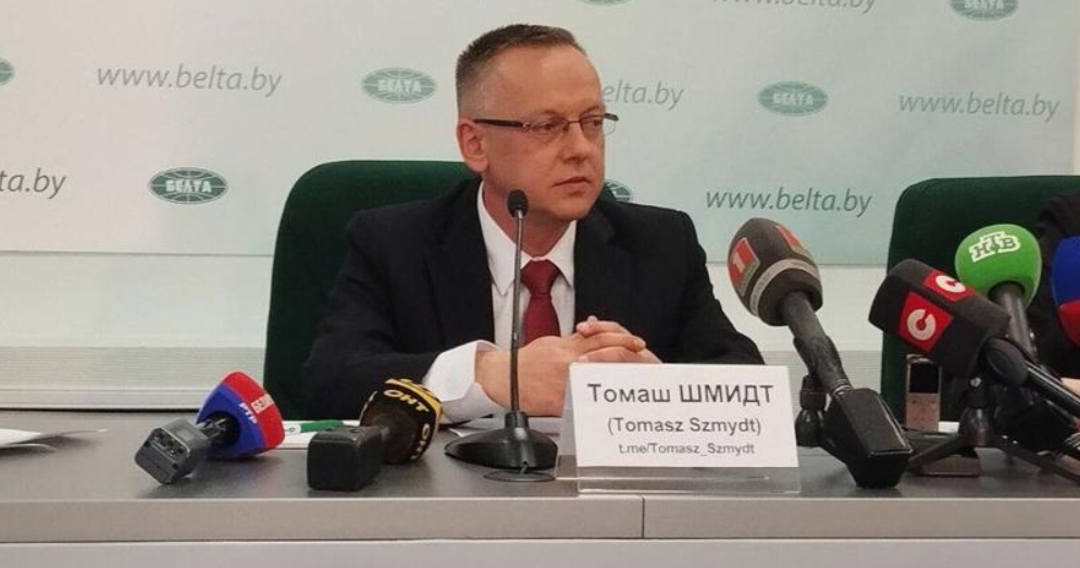 Поляк Томаш Шмидт попросил политическое убежище в Белоруссии